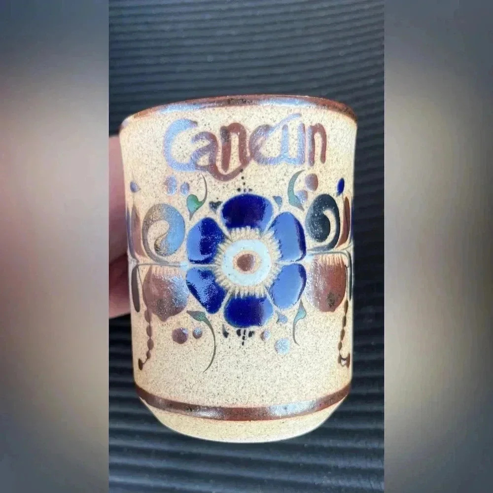 Netzi Mexican pottery mug